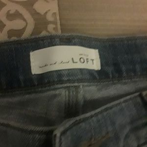 ANN TAYLOR LOFT SKINNY JEANS